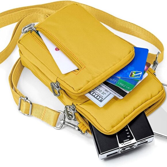 Lightweight Small Crossbody bags Cell Phone Purses Travel Pouch Shoulder Bag for - Picture 3 of 6